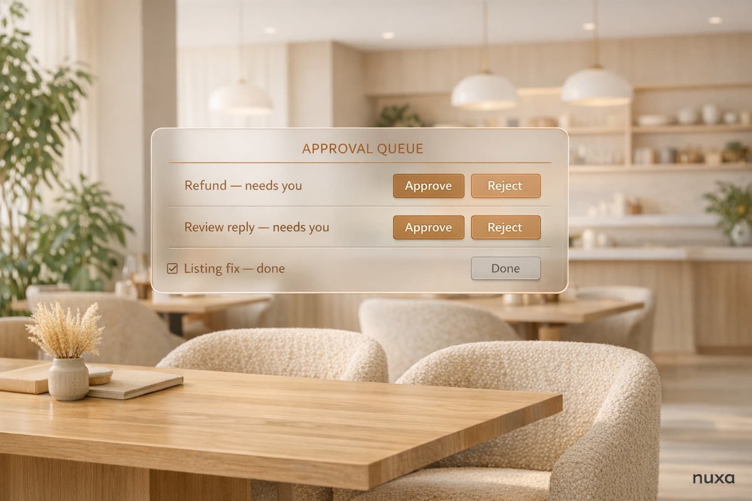 The approval line: which restaurant decisions AI should never make alone — Strategy insight by Nuxa