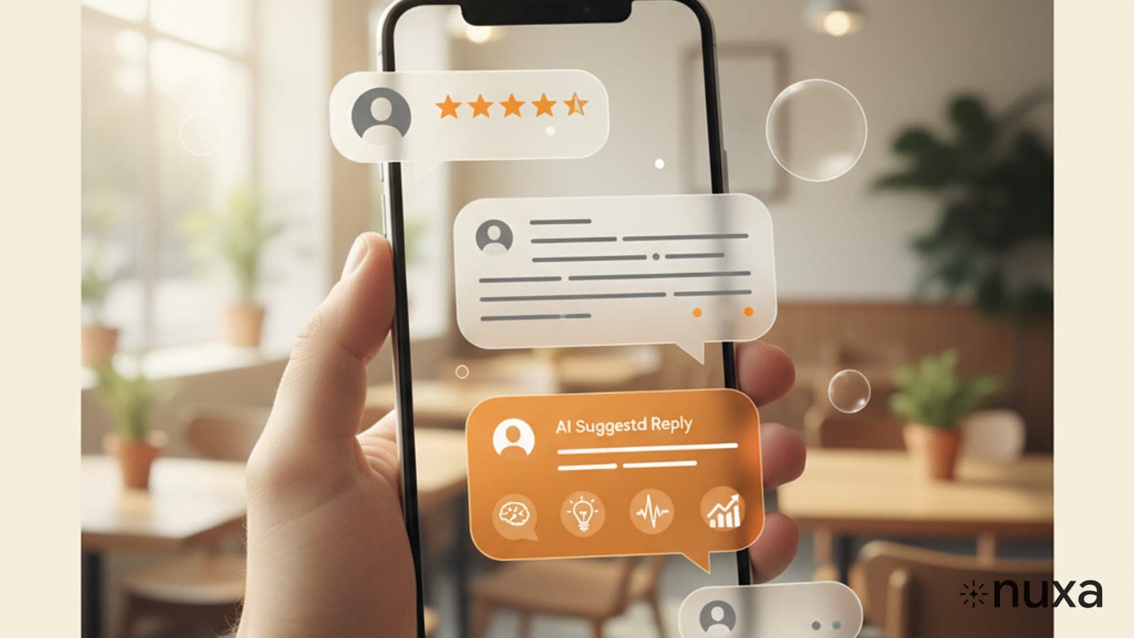 AI Google review reply manager — Grace